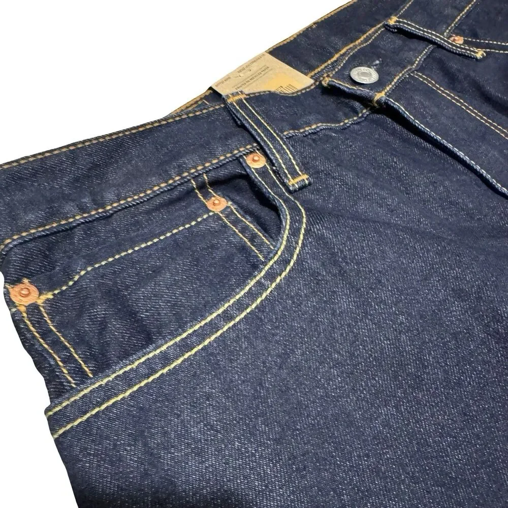 NWT Levis 512 Men's 36X30 Slim Taper Fit Stretch Blue Denim‎ Jeans New
